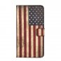 For Galaxy Note 8 US Flag Pattern Leather Case with Holder, Card Slots & Wallet