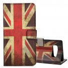 For Galaxy Note 8 UK Flag Pattern Leather Case with Holder, Card Slots & Wallet