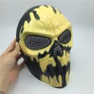 Halloween Cosplay Party Full Face Air soft Devil Fire Skull Mask