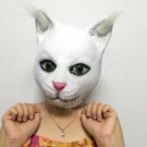 Popular Cute Halloween Mask Emulsion Cat Mask for Men and Women