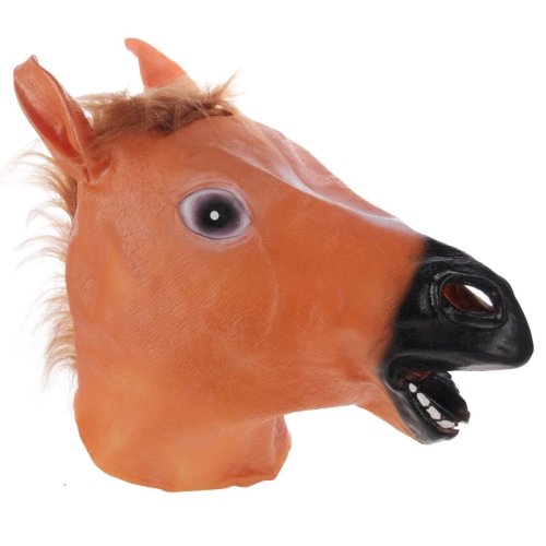 Horse Head Design Soft Plastic Mask