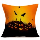 Halloween Decoration Pattern Car Sofa Pillowcase - F - Size:43 x 43 cm