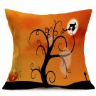 Halloween Decoration Pattern Car Sofa Pillowcase - M - Size:43 x 43 cm