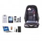 Anti-theft Backpack Laptop Computer Bag with External USB Charging Interface - 4 colors