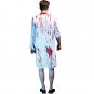 Halloween Party Bloody Horror Male Doctor Cosplay Masquerade Clothing with Stethoscope