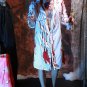 Halloween Party Bloody Horror Male Doctor Cosplay Masquerade Clothing with Stethoscope