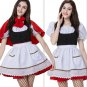 Halloween Costumes Little Red Riding Hood Clothes Adult Cosplay Party Equipment , L