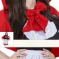 Halloween Costumes Little Red Riding Hood Clothes Adult Cosplay Party Equipment , M