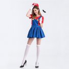 Halloween Red Mary Stage Dress Cosplay Costume Outfit Dress Skirt, Size:XL