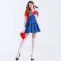 Halloween Red Mary Stage Dress Cosplay Costume Outfit Dress Skirt, Size:M