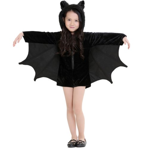 Halloween Bat Vampire Children Stage Performance Cosplay Clothing, Size:M
