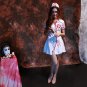Halloween Costume Women Vampire Nurse Dress Stage Cosplay Clothing, Size:M