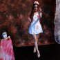 Halloween Costume Women Vampire Nurse Dress Stage Cosplay Clothing, Size:M
