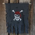 Halloween Decoration Jolly Roger Skull Banner Pirate Flag Party Supplies