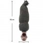 Horror Hanging Skull Flying Specter Mummy Ghost with Scary Light Up Eyes for Halloween