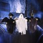 Black Flying Hanging Ghost Scary Sound and Moving for Halloween Decorations