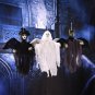 Grey Flying Hanging Ghost Scary Sound and Moving for Halloween Decorations