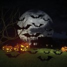 5 Sets Creative 3D Bat Wall Stickers Halloween Living Room Bedroom Decoration Supplies