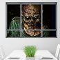 Creative 3D Fake Windows Wall Stickers Halloween Zombie Stickers