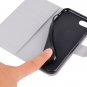 For iPhone 8+&7+ Zebra Stripes Leather Case with Holder, Card Slots & Wallet