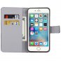 For iPhone 8+&7+ Blossom Heart Leather Case with Holder, Card Slots & Wallet