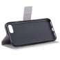 For iPhone 8+&7+ Meteor Shower Leather Case with Holder, Card Slots & Wallet