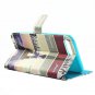 For iPhone 8+&7+ Eiffel Tower Leather Case with Holder, Card Slots & Wallet