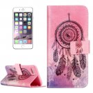 For iPhone 8+&7+ Windbell Pattern Leather Case with Holder, Card Slots & Wallet
