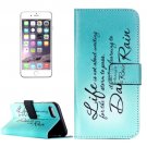 For iPhone 8+&7+ Dancing Pattern Leather Case with Holder, Card Slots & Wallet