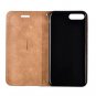 For iPhone 8+&7+ 3D Relief Skull Leather Case with Holder, Card Slots & Lanyard