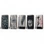 For iPhone 8+&7+ 3D Relief Poker Leather Case with Holder, Card Slots & Lanyard