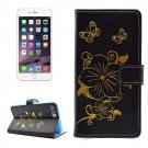 For iPhone 8+&7+ Butterfly  Leather Case with Holder, Card Slots & Wallet - 5 colors
