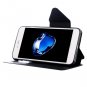 For iPhone 8+&7+ Cross Leather Case with Call Display ID, Holder & Card Slot - 10 colors