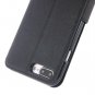 For iPhone 8+&7+ Cross Leather Case with Call Display ID, Holder & Card Slot - 10 colors