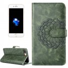 For iPhone 8+&7+ Embroidery Flower Leather Case with Holder, Card Slots & Wallet - 5 colors