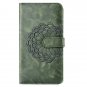 For iPhone 8+&7+ Embroidery Flower Leather Case with Holder, Card Slots & Wallet - 5 colors