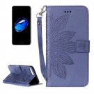 For iPhone 8+&7+ Half Flower Leather Case with Holder, Card Slots & Wallet - 4 colors
