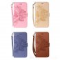 For iPhone 8+&7+ Skull Leather Case with Holder, Card Slots & Wallet - 4 colors