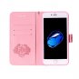 For iPhone 8+&7+ Skull Leather Case with Holder, Card Slots & Wallet - 4 colors