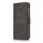 For iPhone 8+&7+ Retro Mesh Leather Case with Holder, Card Slots & Wallet - 4 colors