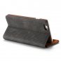 For iPhone 8+&7+ Retro Mesh Leather Case with Holder, Card Slots & Wallet - 4 colors