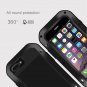 For iPhone 7 Plus LOVE MEI Dust proof Shockproof Anti-slip Metal Case - 5 colors