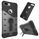 For iPhone 7 Plus Rotating Tough Armor TPU+PC Combination Case with Holder - 5 colors