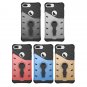 For iPhone 7 Plus Rotating Tough Armor TPU+PC Combination Case with Holder - 5 colors