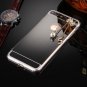 For iPhone 8+&7+ Electroplating Mirror TPU Case & Bowknot Chain Pendant - 4 colors