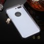 For iPhone 8+&7+ Electroplating Mirror TPU Case & Bowknot Chain Pendant - 4 colors