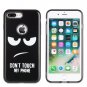 For iPhone 8+&7+ MY Phone Pattern TPU + PC Relief Combination Case