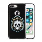 For iPhone 8+ & 7+ Skulls Pattern TPU + PC Relief Combination Case