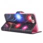 For iPhone 8+ & 7+ Fireworks Magnetic Leather Case with Holder, Card Slots & Wallet