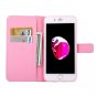 For iPhone 8+ & 7+ Fairy Magnetic Leather Case with Holder, Card Slots & Wallet